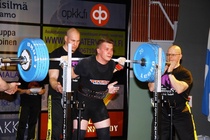 SM 2016, Toni V. sarjansa 74kg kovin jalkakyyky, 235kg.