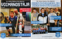 Vireeläisiä Voimanostaja lehden kannessa 2014