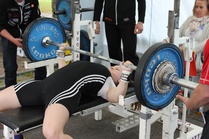 Anni R. Penkki 77,5kg, rantapenkkarit Sotkamo 2015