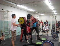 Jani ja 205 kg rauta niskassa